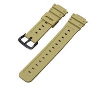 XTVKFWJAB Bracelet de montre étanche en caoutchouc silicone for homme, compatible avec Casio G-Shock GW-M5610 DW-5600 DW-6900 G-5600 GA-2100(Khaki B)