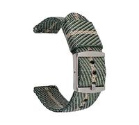 XTVKFWJAB Bracelet de montre étanche en nylon à dégagement rapide 18/20/22/24 mm, compatible avec Omega X, Swatch, Moonswatch Sport, Seamaster 300(Green,24mm)