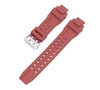 XTVKFWJAB Bracelet de montre étanche en silicone TPU for hommes Casio G-Shock GW-4000 GA-1000 GW-A1000 GW-A1100 G-1400(Red)