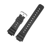 XTVKFWJAB Bracelet de montre étanche for homme, compatible avec les montres connectées Casio G-Shock GW-M5610 DW5600 DW5700 DW6900, bracelet sport en silicone, petit carré résine(A-Black Silver)