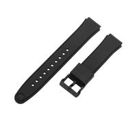 XTVKFWJAB Bracelet de montre rechange en silicone compatible avec Casio F91-W, souple et étanche, 18 mm, noir, for homme femme