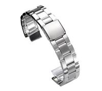 XTVKFWJAB Bracelet de montre universel en acier inoxydable avec boucle déployante, compatible les bracelets for femmes 14 mm, 16, 20 et 22, accessoires ceinture(22mm)