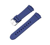 XTVKFWJAB Bracelet de rechange en résine TPU for montre Casio G BGA-130/131/160 BGD-140/560 BGD-5000/5020, 14 mm(Royal blue)