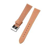 XTVKFWJAB Bracelet en cuir Crazy Horse 20 mm 22 mm, fait main, style vintage, à dégagement rapide, for femmes et hommes, véritable cuir de vache, accessoires de montre(Light brown,22mm)
