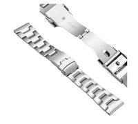 XTVKFWJAB Bracelet en métal 23 mm compatible avec les bracelets de montre Casio PROTREK PRT-B50/B70 PRW-35/60/61Y, en acier inoxydable, PRW-30 PRW-51Y(Silver)