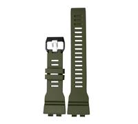 XTVKFWJAB Bracelet en résine blanche compatible avec la montre CASIO 5554 G-SHOCK for homme GBA-800-7/GBD-800 3464, pièces de rechange et réparation, noir, bleu, vert armée(Army green)