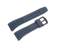 XTVKFWJAB Bracelet en silicone noir 26 mm compatible avec les montres Seiko de la série VELATURA SRH006 SPC007, accessoires for hommes(Red Black)