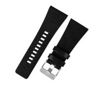 XTVKFWJAB Bracelet Rétro En Cuir For Homme, Compatible Avec Les Montres Diesel DZ7406, DZ7408, DZ4280 Et DZ4343, 22 Mm, 24 Mm, 26 Mm, 28 Mm, 30 Mm, 32 Mm(Black S,26mm)