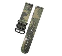 XTVKFWJAB Bracelet tressé camouflage vert armée for homme, 18 mm, 20, 22, 24, avec fermoirs en acier inoxydable(A P5-black,20mm)