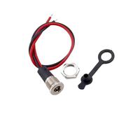 XTVKFWJAB Câble d'alimentation étanche SM 5.5x2.1/5.5x2.5mm, 1 pièce, prise femelle 099/022B avec fil d'extension(DC-099 5.5-2.1)