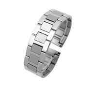 XTVKFWJAB Compatible avec les bracelets de montre Cartier Solo Rotonde en acier inoxydable W5200014 for hommes et femmes, métal 16 mm, 17,5, 20 22(16mm)