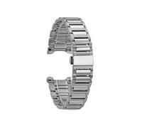 XTVKFWJAB Compatible avec les bracelets de montre Longines Conquest L3.830 41 mm 21 en acier inoxydable, bracelet métal massif à extrémité incurvée