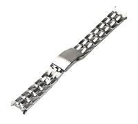 XTVKFWJAB Compatible avec les bracelets de montre Tissot en acier 1853 Original T17 T461 T014 PRC200, chaîne de bracelet de montre en acier inoxydable 19 mm 20 mm(20mm)