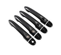 XTVKFWJAB Garniture de poignée porte voiture noire brillante compatible avec Samsung SM3 SM5 L38 2009-2017, accessoires style 2010 2011 2012 2013 2014 2015 2016(4Dr 1 key 2 buttons)