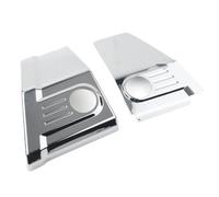 XTVKFWJAB Lot De 2 Caches De Cadre Pivotants for Bras Oscillants De Moto, Compatibles avec Honda VTX1800 VTX 1800 2002 2003 2004 2005 2006 2007 2008, en Plastique ABS Chromé