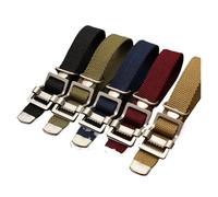 XTVKFWJAB Toile respirante vintage for bracelet de montre Rolex Black Green Water Ghost Hamilton Seiko Tudor 20 mm 22 mm Kain Kepang Pria.(Khaki,22mm)