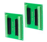 XTVTX 2 pièces ESP32 conseil de développement ESP32 Carte d'extension ESP32 Carte de Développement 38 Broches avec WiFi sans fil Bluetooth pour carte de Développement de Microcontrôleur ESP-WROOM-32