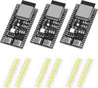 XTVTX 3 pièces ESP-32-S3-DevKitC-1 WROOM-1-N16R8 Cartes de développement 16M de mémoire Flash à Extension Externe 8M PSRAM avec WiFi, Bluetooth 5.0 pour Arduino