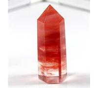 XTVVTODJXT 1 pièce belle pierre de fusion rouge cristal de quartz point obélisque 1000 G-3000 g beau cristal (couleur : 1 pièce 1000 g-1250 g)