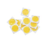 XTVVTODJXT 10pcs AC220V 12W 15W 20W 30W LED Source Chip Ceramic Substrate High Power LED COB 19mm Light Bulb Spotlight Downlight Lamps DIY(White,20W 10pcs)