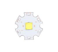 XTVVTODJXT 2PCS Flashlight Lamp Beads XHP50 18W 6500K Or 10000K CREE T6 U2 XPE LED Emitter Diode with 20mm PCB for Lamp DIY Blub Cool White(18W 10000K 2PCS)