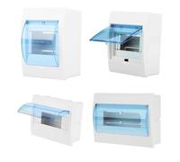 XTVVTODJXT 3-4/4-6/5-8/9-12 voies Boîte de protection de disjoncteur intérieur avec couvercle transparent électrique (9-12 voies)