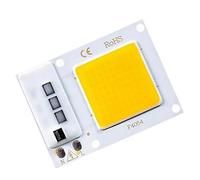 XTVVTODJXT 5pcs LED COB Chip 10W 20W 30W AC 220V 110V Smart IC Without Driver LED Lamp Beads for Floodlight Spotlight DIY Matrix Lighting(Warm White,220V-20W)