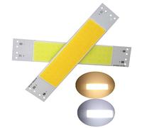 XTVVTODJXT Indoor Lighting 5pcs DC 9-11V 120 * 20mm LED COB Strip Module Light Source Lamp 500mA 5W Chip LED Bulb Warm White 2700K Cold White 6000K (Color : OneColor)