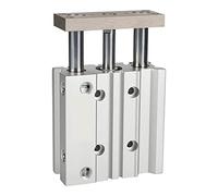 XTVVTODJXT Pneumatic Cylinder Three-Rod Guide Cylinder TCM Three-Axis Cylinder MGPM40 Three-Rod Cylinder with Guide Rod (Size : MJPM32-25), 567747711499