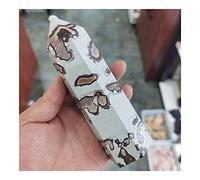 XTVVTODJXT SHANGMAOYO Cristal Naturel Peinture Chinoise Traditionnelle Pierre Tour Cristal Quartz Obélisque Gemme Décoration de Chambre Meubles Aquarium Pierres Naturelles (Taille : 400-450g)