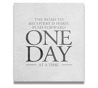XTVVTODJXT Sobriety Wall-Art Recovery Gift, Encouragement Decor for Counseling Office Support Group Home Decor(Framed,08x12inch(20x30cm))