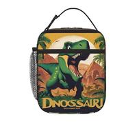 XTYGETY Boîte à déjeuner isotherme réutilisable avec imprimé dinosaure film 03 pour homme et femme