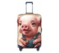 XTYGETY Housse de protection pour valises de 45,7 à 81,3 cm, motif cochons coquins, essentiels de voyage, Noir , XL
