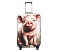 XTYGETY Housse de protection pour valises de 45,7 à 81,3 cm Motif cochons coquins, Noir , XL