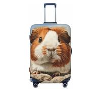 XTYGETY Housse de protection pour valises de 45,7 à 81,3 cm, motif cochons d'Inde, essentiels de voyage, Noir , M