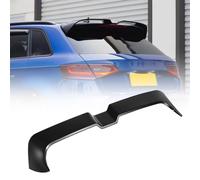 XTZYGLFD Becquet Arrière pour Audi A3 S3 RS3 8V Sportback 2013-2020, Becquet en Matériau ABS Aileron Arrière de Voiture Becquet de Toit Lèvre D'aile Arrière Réglage de Voiture
