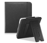 Xuanbeier Étui de Protection Compatible avec Kobo Libra Color/Libra 2/Libra BW 7" et Tolino Vision Color (2024)/Vision 6 (2021) e-Book avec dragonne et Fonction Veille/réveil Automatique,Noir