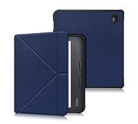 Xuanbeier Étui Housse Coque TPU pour Tolino Vision Color/Kobo Libra Colour 2024/Kobo Libra 2/Tolino Vision 6 avec Fonction Support,Bleu foncé