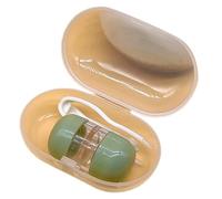 Xuancai 1 lot de coques colorées pour lentilles de contact avec pince à épiler pour une manipulation sûre et un retrait facile, Vert