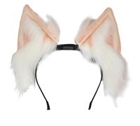 Xuancai Bandeau en peluche avec oreilles de bête - Accessoire de fête - Accessoires de fête - Accessoires fantaisie - Serre-tête d'Halloween pour filles et adultes
