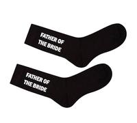 Xuancai Chaussettes de mariage amusantes pour homme - Cadeau fantaisie en coton de la part de sa fille et de son fils, Style 4, Taille unique