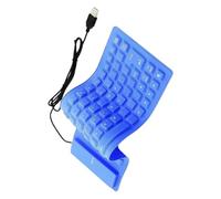 Xuancai Claviers USB en silicone 85 touches flexibles enroulables silencieux anti-poussière pour ordinateur portable et PC