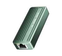 Xuancai Convertisseurs 10 Gbit/s de type C vers RJ45 Gigabit en aluminium USB 3.2 Adaptateur réseau Plug and Play Pas de pilote Plusieurs convertisseurs Ethernet Gigabit Type C