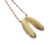 Xuancai Élégant collier avec pendentif en cristal inspiré du ballet - Accessoire portable pour les occasions spéciales - Collier avec pendentif en forme de chaussure de ballet