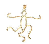 Xuancai Élégant pendentif creux en alliage avec plateau en alliage pour collier présentoir, M, Comme décrit, Comme décrit.