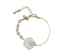 Xuancai Fleur d'imitation faite à la main avec roses élégantes symbolisant l'amitié passionnée tenue élégante fête d'anniversaire, taille unique, Comme décrit