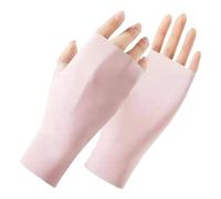 Xuancai Gants de conduite longs et fins en soie glacée - Mitaines antidérapantes pour femme - Protection solaire - Véhicule électrique - Équitation - Pour écrans tactiles