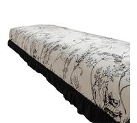 Xuancai Housse de canapé élégante à imprimé floral et coussin en ligne pour espace de vie Couverture de protection tendance pour canapé