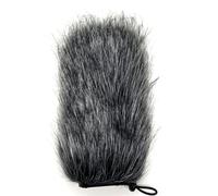 Xuancai Housse de protection coupe-vent en fourrure pour microphone de 9 à 24 cm et manchon de pare-brise en mousse pour microphone Zoom