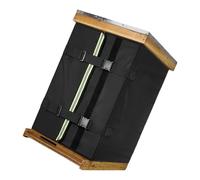 Xuancai Housse isolante pour ruches d'hiver fabriquée à partir de tissu Oxford 600D avec bandes réfléchissantes pour 8 et 10 entités de cadre modifiables ruches abeilles non conductrices